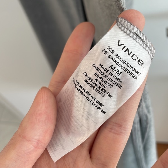 Vince Gray Midi Wrap Dress - Picture 4 of 5